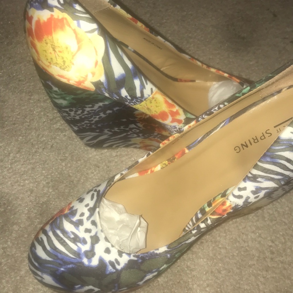 Wedged heels